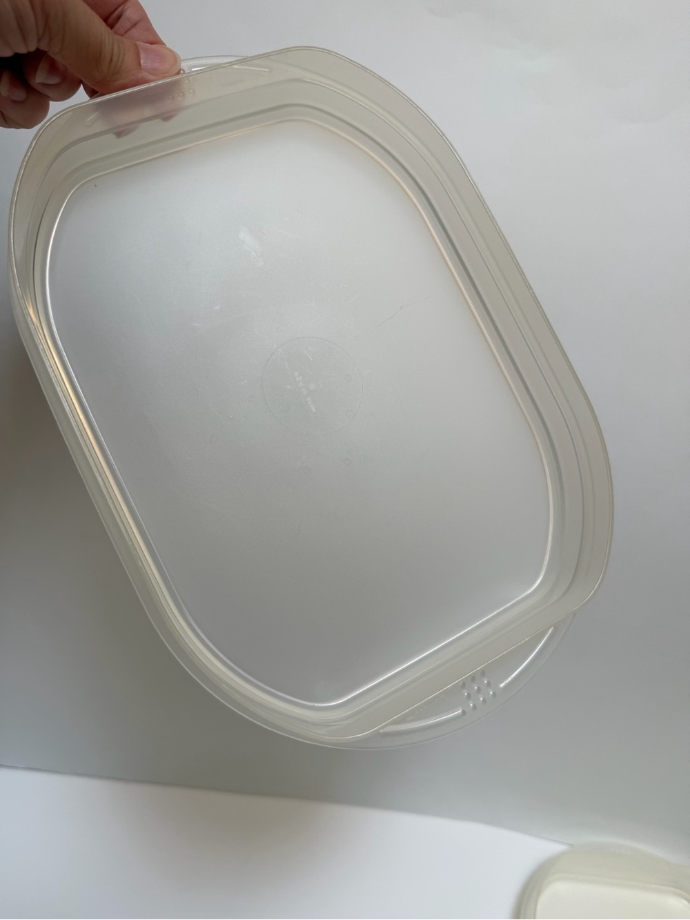 Tupperware Stackable Food Containers with Blue Lid - Picture 5 of 15